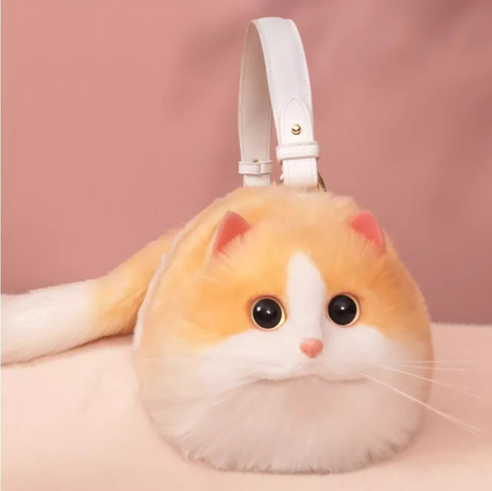 Kitty Couture - Ultra Realistic Purse That Turns Heads (Golden Pearl)