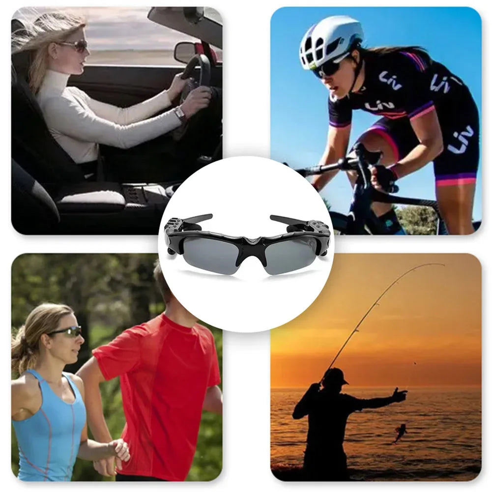 Smart Bluetooth Audio Glasses - Yellow Lens