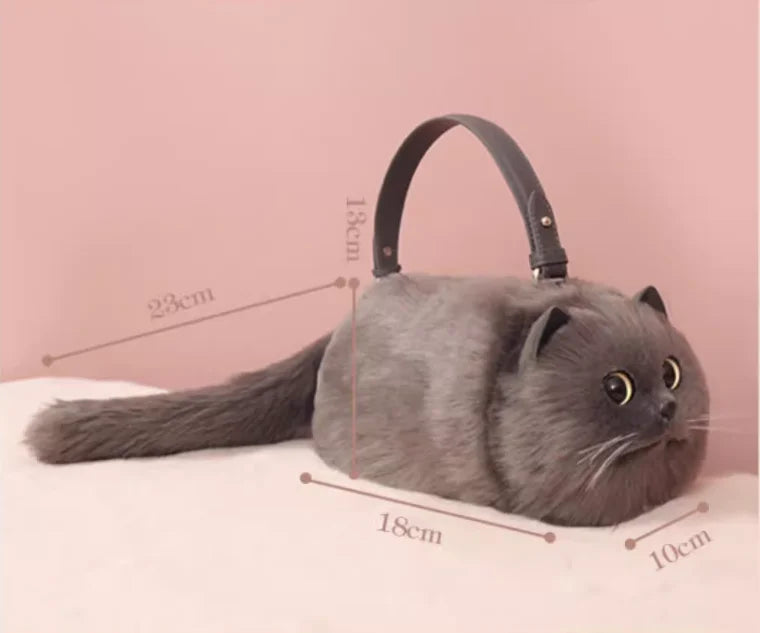 Kitty Couture - Ultra Realistic Purse That Turns Heads (Golden Pearl)