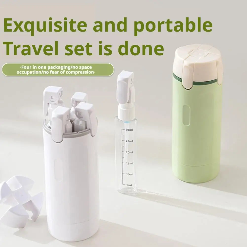 TravelTidy™ 4-Chamber Liquid Organizer - White