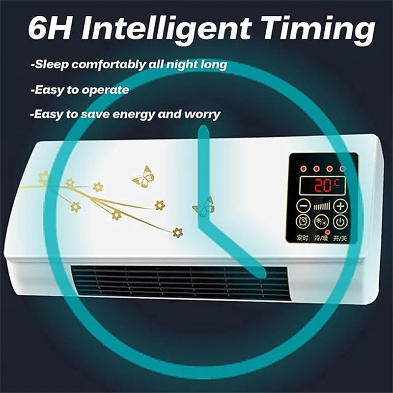 Easycool EasyCool All-Season Compact Air Conditioner & Heater — Plug & Play, Wa ...