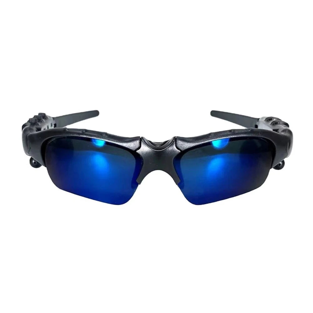 Smart Bluetooth Audio Glasses - Blue Lens