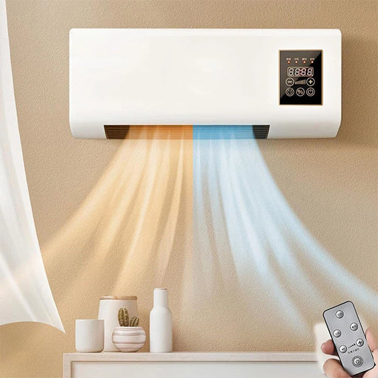 EasyCool All-Season Compact Air Conditioner & Heater — Plug & Play, Wall-Mount, Portable, and Travel-Friendly, No Complicated Setup!
