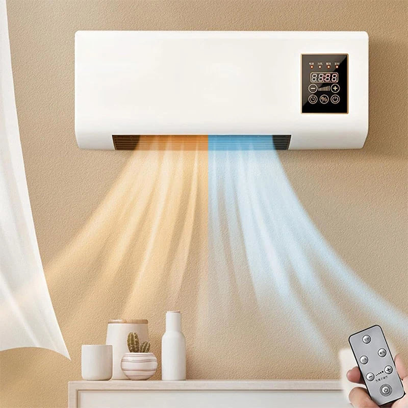 EasyCool All-Season Compact Air Conditioner & Heater — Plug & Play, Wall-Mount, Portable, and Travel-Friendly, No Complicated Setup! - US2