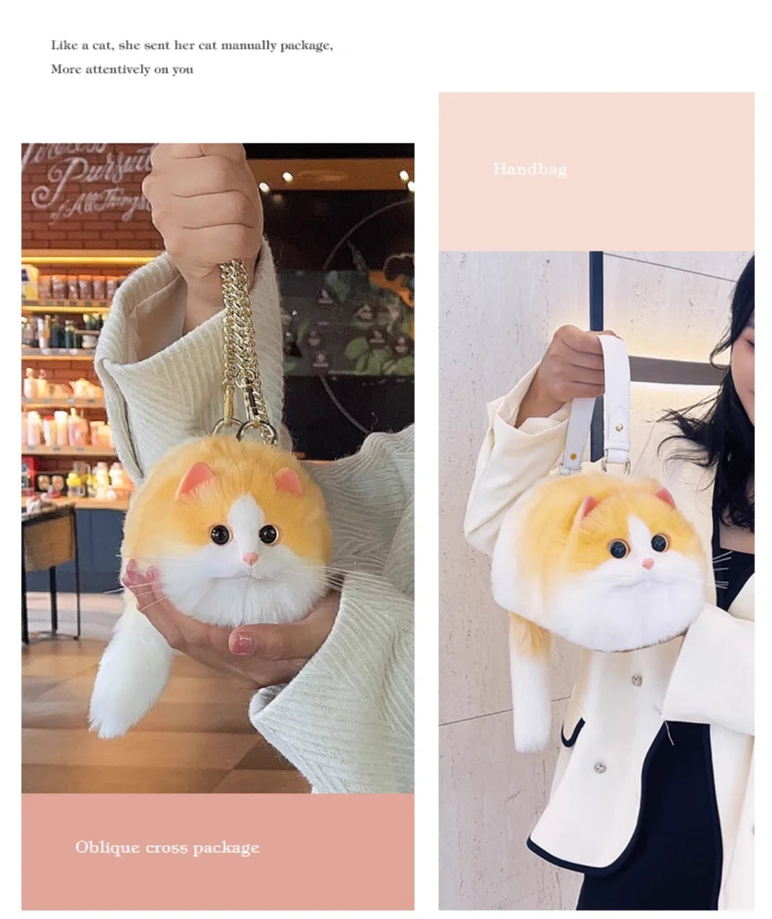 Kitty Couture - Ultra Realistic Purse That Turns Heads (White)