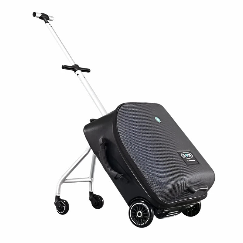 Glide & Go Stroller-Suitcase without Safety Rail (Pink)