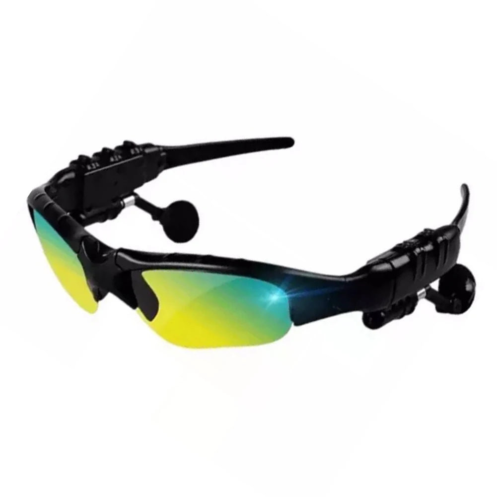 Smart Bluetooth Audio Glasses - Green Lens