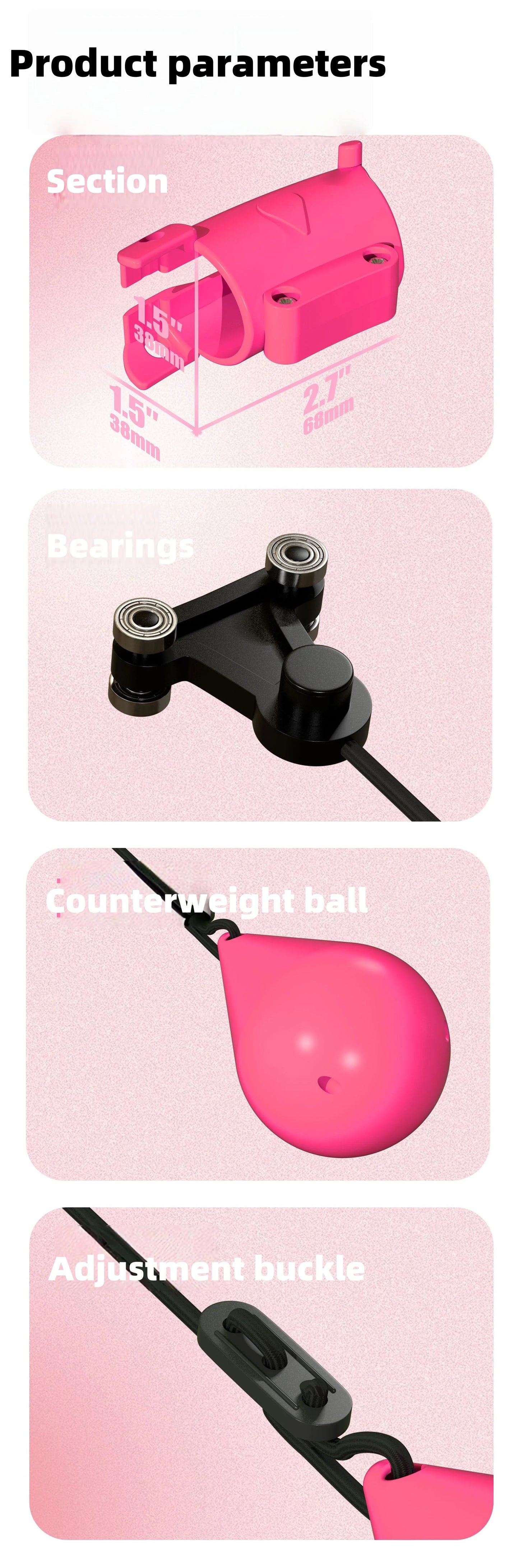 WaistShaper 360 Adjustable Weighted Fitness Hoop