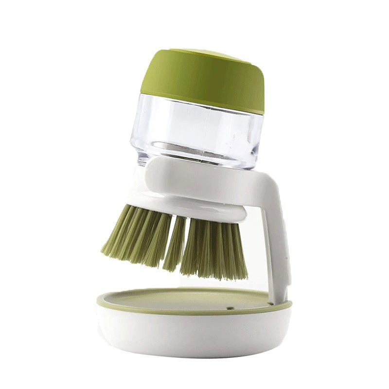 Dish brush with soap dispenser| chelseacharm.com