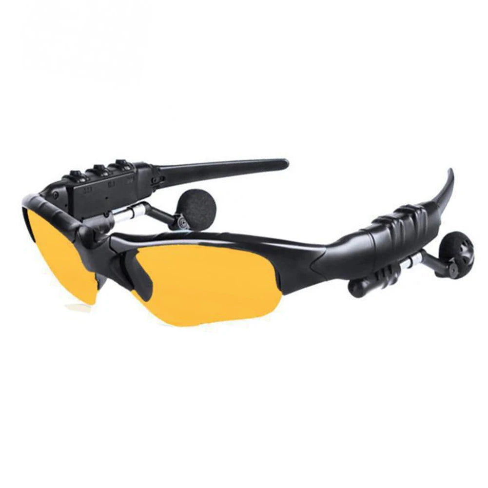 Smart Bluetooth Audio Glasses - Yellow Lens