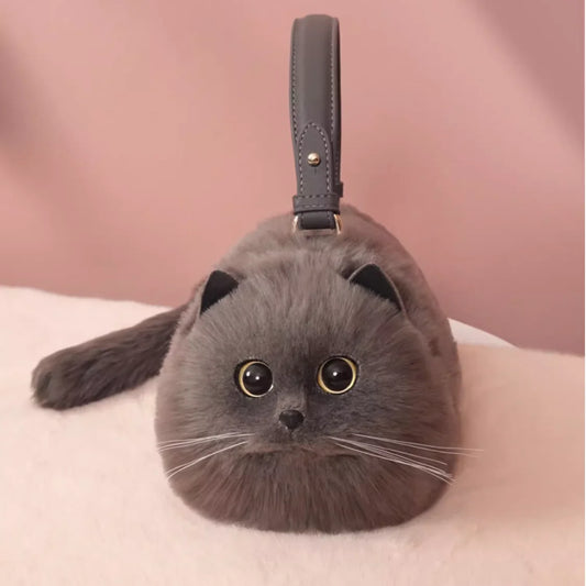 Kitty Couture - Ultra Realistic Purse That Turns Heads (Gray)