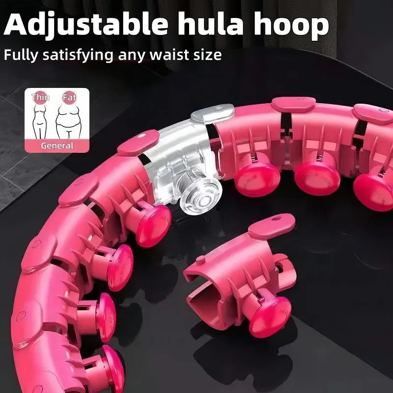WaistShaper 360 Adjustable Weighted Fitness Hoop