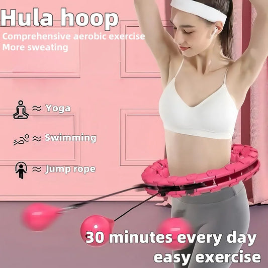 WaistShaper 360 Adjustable Weighted Fitness Hoop
